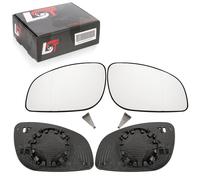2X Specchi Laterali Esterni Sinistro Destro Asferico Per Opel Vectra C Z02