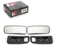 2X Specchi Laterali Vetro Sinistro Destro Convesso Per VW Crafter 2008-2016