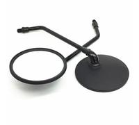 2x Specchi moto universali da 4 "rotondi da 10 mm Specchi retrovisori laterali