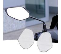 2x Specchi Retrovisori Laterali Per Moto Con Lente Convessa Per Yamaha Nmax125