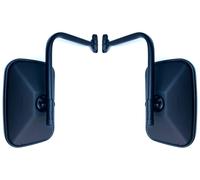 2x Specchietti 250x150 R1200 E20 ø10 ,15 ,18 con Supporto per Trattore Camion