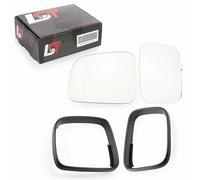 2x Specchietti Cornice Vetro Sinistra Destra Riscaldabile per VW Vans V T5 03-09