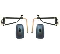 2x Specchietti Retrovisore 280x158mm E20 Trattore Escavatore Braccio Specchio