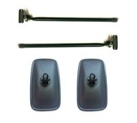 2x Specchietti Retrovisore 285x158mm ø18 Trattore Titolare di Specchio Braccio