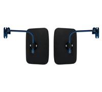 2x Specchietto Laterale 250x160 Ø10 ,Ø15 ,Ø18 E Titolare di Specchio per Lkw