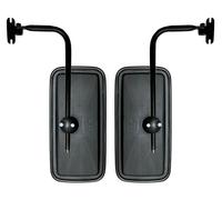 2x Specchietto laterale 376x185 E20 ø14-20 R1800 e porta specchio per camion