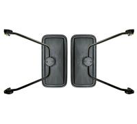 2x Specchietto Laterale 376x185 E20 ø14-30 E Titolare di Specchio per Camion