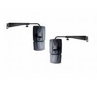 2x Specchietto Laterale 436x223 Riscaldato 12V Supporto Specchio ø17 Nuovo