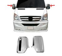 2x Specchietto Laterale Cover Cromato Plastica Decorazioni per Sprinter 2018+