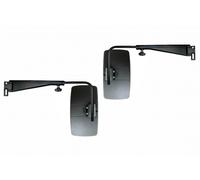 2x Specchietto Laterale E20 330x190 ø14-20 E Supporto Specchio ø17 Trattore
