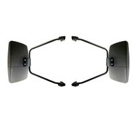 2x Specchietto Laterale E20 330x190 ø14-20 E Supporto Specchio per Trattore