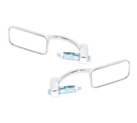 2x specchietto moto coppia specchietto moto cromato Specchietto retrovisore univ
