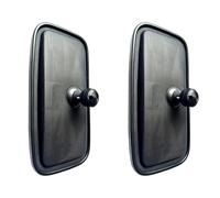 2x Specchietto Retrovisore 375x185mm R1800 Universale Macchine Edili Set