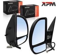 2x Specchietto SX Destra Riscaldabile Manuale Del Pieghevole per Citroën