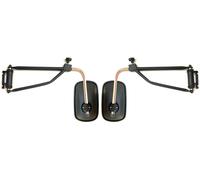 2X Specchio 265X160 Barra Ø10-24 Specchi Laterali E Supporto Per Trattore
