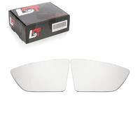 2X Specchio Laterale Vetro Asferico Convesso Da Incollare Per Seat Leon 5F