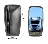 2x Specchio Retrovisore Per Isuzu NKR NPR NQR Camion 36x18cm Sinistro + Destro