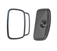 2x Specchio Specchietto Retrovisore Esterno Grandangolo Convesso Universale 24cm x 15cm Destro o Sinisto per Trattore Camion Carrello Elevatore Furgone Macchine Agricole