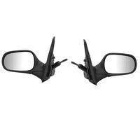 2x SPECCHIO SPECCHIETTO RETROVISORE MANUALE SX DX per RENAULT CLIO II 1998-2001