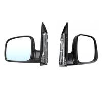 2x SPECCHIO SPECCHIETTO RETROVISORE MANUALE SX DX per VW CADDY III 2004-