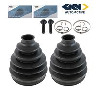 2X SPIDAN 23698 GUARNIZIONE DEL MOZZO ANTERIORE PER AUDI A4 B6 B7 SEAT EXEO 3R