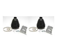2X SPIDAN Kit Di Manicotti Flessibili Per Renault Captur J5_ H5_ Clio