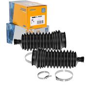 2x SPIDAN Löbro Cuffie Sterzo Set Adatto A per Dacia Logan Sandero Nissan