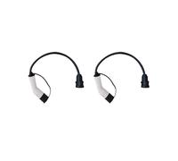 2X Spina Laterale di Ricarica da Tipo 2 Un Schuko 16A per Auto Elettrica di Tipo 2 Un Presa Schuko Adattatore di Ricarica EV Stazioni di Ricarica per