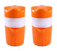 2X Spremiagrumi Portatile Orange Lemon Squeezer Fruit Juice Maker per Uso 3380 [EEK: A]