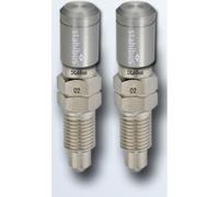 2x Stahlbus Vite Spurgo Valvola Sfogo Aria 3/8 Zoll-24UNFx16 + Alukappen Natura