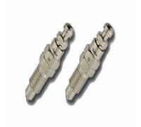 2X Stahlbus Viti Di Sfiato Freni Con Valvola Di Sfiato 3/8 Zoll-24UNFx16 Mm