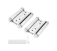 2X Stainless Steel Double Action Spring Hinges for Swing Doors and Gates