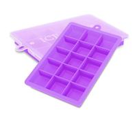 2x Stampi per cubetti di ghiaccio Set di 2 à 15 scomparti Stampi in silicone per