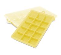2x Stampi per cubetti di ghiaccio Set di 2 à 15 scomparti Stampi in silicone per