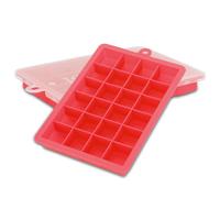 2x Stampi per cubetti di ghiaccio Set di 2 à 24 scomparti Stampi in silicone per