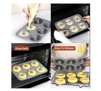 2x STAMPO in silicone forma stampi 12 DONUTS ciambelle semifreddi pasticceria