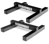 2x Stand PAR Stativo da Pavimento per Fari Faro Spot LED Effetti Luce Lampada