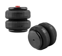 2x standard 2500 lb air suspension bag part single 1/2"npt port air spring