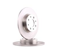 2x STARK SKBD-0022174 Disco freno Posteriore per FIAT 500 (312) 251mm