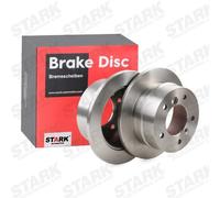 2x STARK SKBD-0024367 Disco freno Posteriore per PUCH G-Modell (W460) 258mm