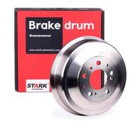 2x STARK SKBDM-0800016 Tamburo freno Ø254,5mm Posteriore