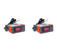 2X STC-3000 Termostato Digitale Ad Alta Precisione per Termoregolatore Incubatore Termoregolatore