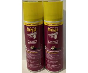 2x Stop & Go Spray Antimostri Marderschreck 300ml Neu