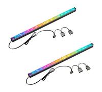 2X Striscia Un Colori RGB per Computer 5V / 3PIN Luce per Telaio 2474 [EEK: A]