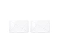 2X Strumento di Composizione Triangolo D'Oro Visualizza Mirino/Visualizzatore di Fotografia/Pittura/Disegno Formato Carta di Credito Adatto al