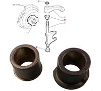 2X Supporti Di Rilascio Frizione Per VAUXHALL OPEL Combo D Tour X12 2012 In Poi