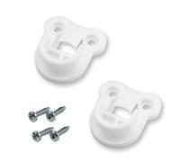 2X Supporti per Asta Compatibili con Ikea Pax KOMPLEMENT - Set di Ricambio con Viti fornite - Ricambi Riparazione Armadio Accessorio Manutenzione Ristrutturazione