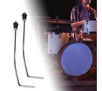 2x Supporti per tom da pavimento Gambe per rullante in metallo Parti per