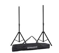 2x Supporti Stativi Aste Stand Altoparlanti Casse DJ PA 193cm Set con borsa