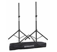 2x Supporti Stativo Asta Altoparlante Cassa Monitor Box Studio DJ PA 185cm Borsa